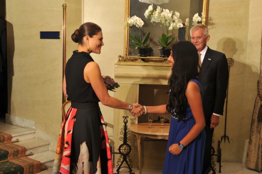 Crown Princess Handshake